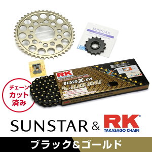 SUNSTAR TX^[ `F[&XvPbg 3_Zbg RK`F[ BL525X-XW ubN KԎ KAWASAKI ZRX1200/R/S(525Ro[g) N01-08 KR40814