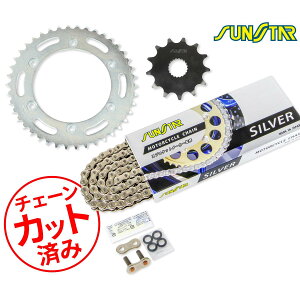 SUNSTAR �T���X�^�[ �`�F�[��&�X�v���P�b�g 3�_�Z�b�g YAMAHA WR250X(07-17) �`�F�[���W���C���g+1�t�� �V���o�[ KS30606