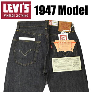 VINTAGE LEVI'S ���[�o�C�X 501XX 1947�N���f�� LEVI'S VINTAGE CLOTHING LVC ������ �r���e�[�W �Z���r�b�W�f�j�� �Ԏ� ���W�b�h ���� 47501-0224