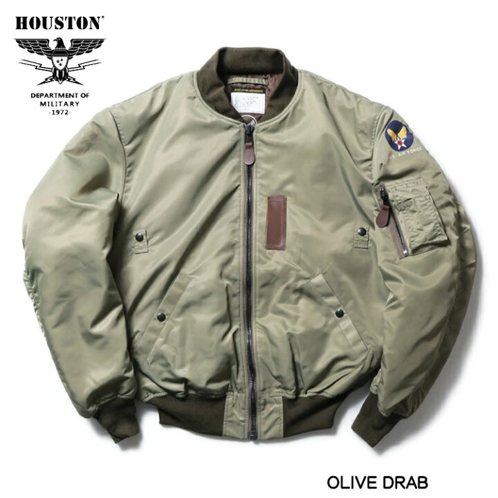 B-15 フライトジャケット オリーブ size ? 40R 【ナイロン】 ※汚れ 