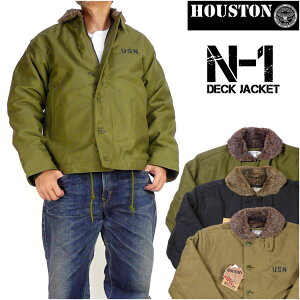 HOUSTON �q���[�X�g�� N-1 �f�b�L�W���P�b�g N1 DECK JACKET �~���^���[�W���P�b�g �{�A�W���P�b�g ���{�� 5N-1