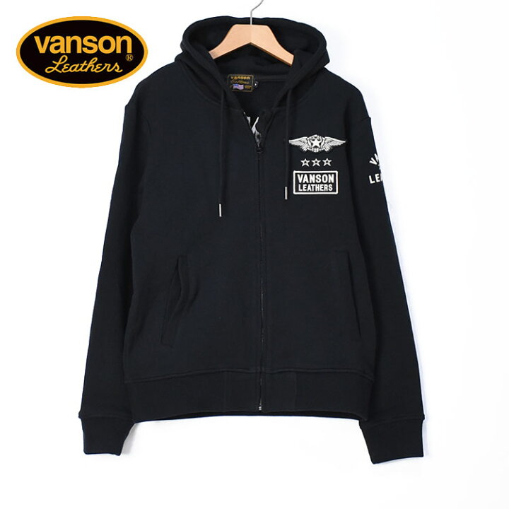 楽天市場】VANSON バンソン フルジップパーカー ONE STAR ワンスター 