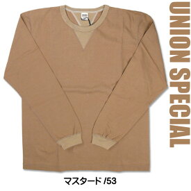 BARNS バーンズ メンズ Tシャツ クルーネック長袖Tシャツ -VINTAGE仕様- ユニオンスペシャル 日本製 BR-3043