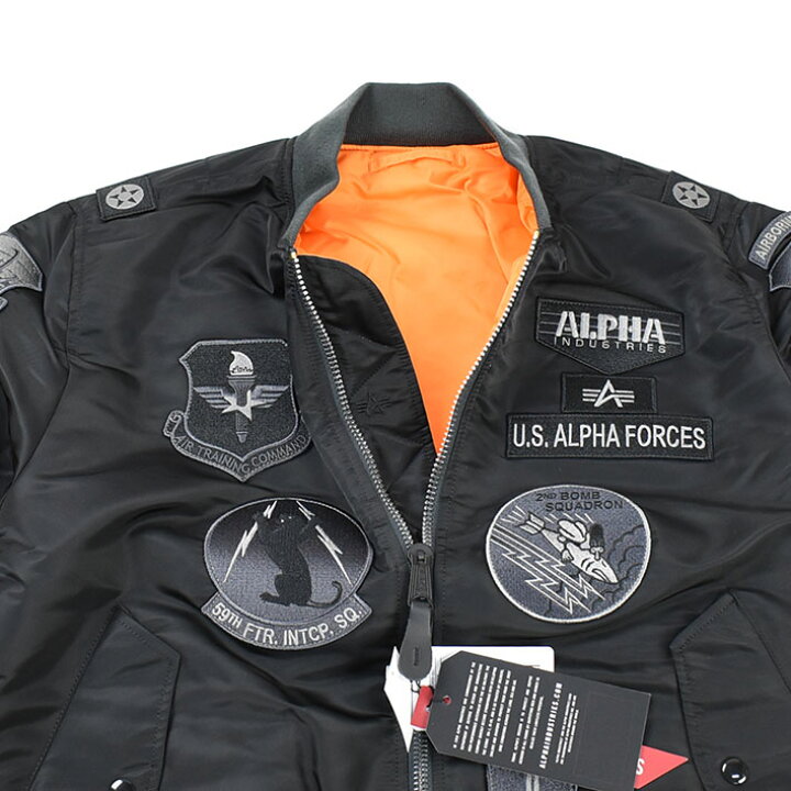 楽天市場】ALPHA アルファ フルパッチ MA-1 ALPHA INDUSTRIES US 