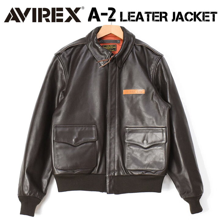 楽天市場】AVIREX アビレックス A-2 レザージャケット HORSE LEATHER 