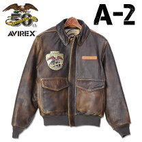 楽天市場】アヴィレックス avirex フライトジャケット a－2 レザーの通販