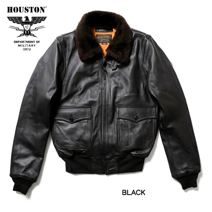 楽天市場】HOUSTON ヒューストン レザージャケット 革ジャン メンズ G 