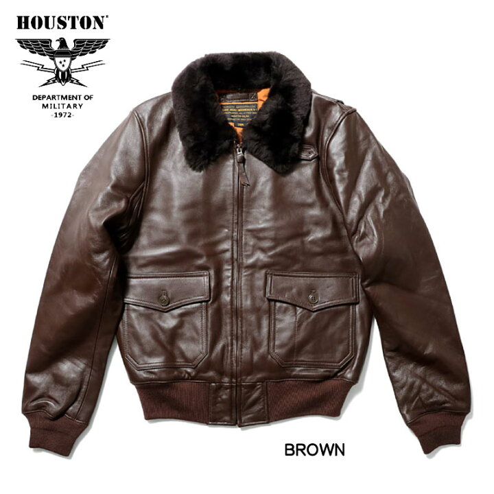 楽天市場】HOUSTON ヒューストン レザージャケット 革ジャン メンズ G 