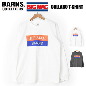BARNS x BIG MAC �o�[���Y �r�b�O�}�b�N �R���{ ����T�V���c ���S�v�����gT�V���c�����Y BR-24415