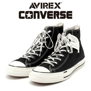 AVIREX × CONVERSE ArbNX x Ro[X ALL STAR AGED HI I[X^[ nCJbg Y Xj[J[ R{ 50NLO 胂f 783-5292001