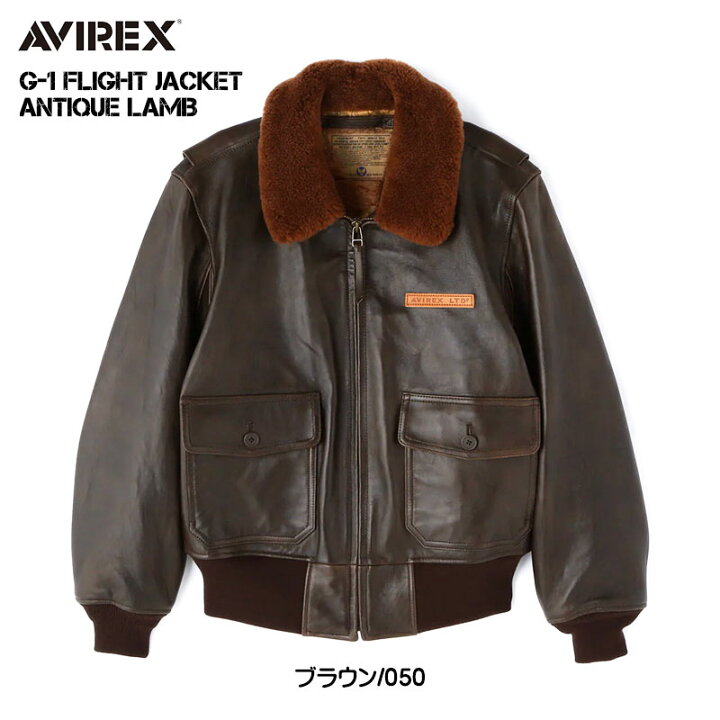 楽天市場】AVIREX アビレックス G-1 レザージャケット G1 フライト 