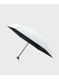 【SALE／15%OFF】【晴雨兼用】折りたたみ遮光日傘 INDIVI インディヴィ ファッション雑貨 折りたたみ傘 ブラック ホワイト【RBA_E】[Rakuten Fashion]