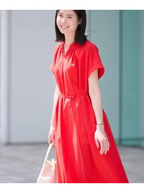 【SALE／30%OFF】【通気性◎撥水/UV/接触冷感】アクティブワンピース INDIVI インディヴィ ワンピース・ドレス その他のワンピース・ドレス レッド ブラック【RBA_E】【送料無料】[Rakuten Fashion]