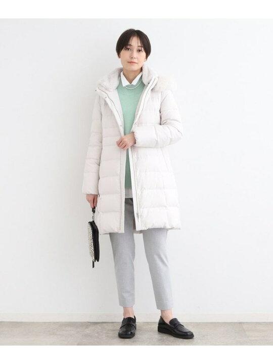 楽天市場】【名品/撥水/抗菌防臭】ロング リサイクルダウンコート 