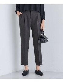 【SALE／30%OFF】【洗える/通勤/スーツ】メランジストレッチ テーパードパンツ INDIVI インディヴィ パンツ その他のパンツ ネイビー グレー【RBA_E】【送料無料】[Rakuten Fashion]