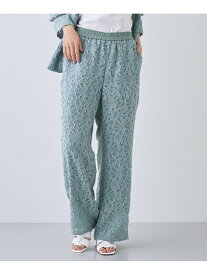 【SALE／50%OFF】【日本製/SETUP可能】ワイドイージーパンツ INDIVI インディヴィ パンツ その他のパンツ ブラック ブルー【RBA_E】【送料無料】[Rakuten Fashion]