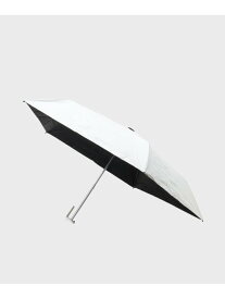 【晴雨兼用】ロゴクリップ日傘 INDIVI インディヴィ ファッション雑貨 折りたたみ傘 ホワイト ピンク【先行予約】*[Rakuten Fashion]