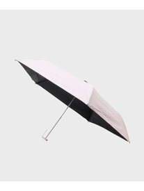 【晴雨兼用】ロゴクリップ日傘 INDIVI インディヴィ ファッション雑貨 折りたたみ傘 ホワイト ピンク[Rakuten Fashion]