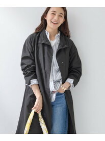 【SALE／50%OFF】【撥水/軽量】ミニマル スタンドカラーコート INDIVI インディヴィ ジャケット・アウター その他のジャケット・アウター ベージュ グリーン ブラック【RBA_E】【送料無料】[Rakuten Fashion]