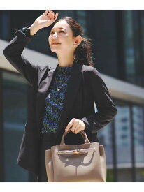 【SALE／30%OFF】【軽く羽織れる!】ダブルジャケット INDIVI インディヴィ ジャケット・アウター テーラードジャケット・ブレザー ブラック グレー【RBA_E】【送料無料】[Rakuten Fashion]
