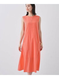 【SALE／40%OFF】【通気性◎撥水/接触冷感/UVケア】フレアワンピース INDIVI インディヴィ ワンピース・ドレス その他のワンピース・ドレス ブラウン オレンジ ネイビー【RBA_E】【送料無料】[Rakuten Fashion]