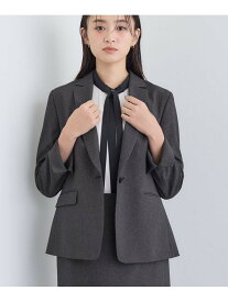 【SALE／37%OFF】【洗える/通勤/スーツ】メランジストレッチ テーラージャケット INDIVI インディヴィ スーツ・フォーマル セットアップスーツ ネイビー グレー【RBA_E】【送料無料】[Rakuten Fashion]