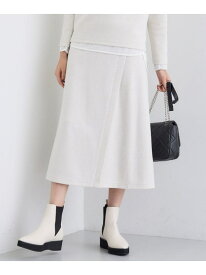 【SALE／28%OFF】【SETUP可能/洗える/UVケア】ライトジャージ セミフレアスカート INDIVI インディヴィ スカート ロング・マキシスカート ブラック ホワイト グレー【RBA_E】【送料無料】[Rakuten Fashion]
