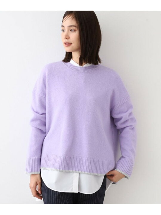 楽天市場】【SALE／50%OFF】【ウール/ラメ】ボクシーシルエットニット  