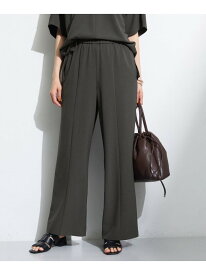 【着る日傘】イージーワイドパンツ INDIVI インディヴィ パンツ その他のパンツ ブラック グレー【先行予約】*【送料無料】[Rakuten Fashion]