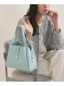【SALE／5%OFF】【合皮/ミドルサイズ】春カラーフォルムバッグ INDIVI インディヴィ バッグ ハンドバッグ ネイビー ベージュ ブラック【RBA_E】【送料無料】[Rakuten Fashion]
