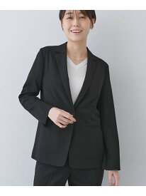 【SALE／70%OFF】【洗える/夏スーツ】ミニ千鳥柄テーラードカラージャケット INDIVI インディヴィ ジャケット・アウター テーラードジャケット・ブレザー ブラック【RBA_E】【送料無料】[Rakuten Fashion]