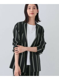 【SALE／50%OFF】【日本製/SETUP可能】コットン混カーディガンライクジャケット INDIVI インディヴィ スーツ・フォーマル セットアップスーツ ブラック【RBA_E】【送料無料】[Rakuten Fashion]