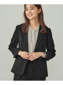【SALE／30%OFF】【洗える/UVケア】ストレッチテーラードジャケット INDIVI インディヴィ スーツ・フォーマル セットアップスーツ ネイビー ブラック ホワイト【RBA_E】【送料無料】[Rakuten Fashion]