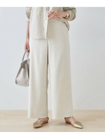 【SALE／30%OFF】【通勤スーツ】ドライタッチワイドパンツ INDIVI インディヴィ パンツ その他のパンツ ホワイト ネイビー【RBA_E】【送料無料】[Rakuten Fashion]