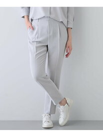 【SALE／70%OFF】【着る日傘/遮熱/UVケア】タックテーパードパンツ INDIVI インディヴィ パンツ その他のパンツ ベージュ グレー ネイビー イエロー ブラック【RBA_E】[Rakuten Fashion]