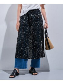 【SALE／66%OFF】【トレンド感◎】レイヤード レーススカート INDIVI インディヴィ スカート ロング・マキシスカート ブラック【RBA_E】[Rakuten Fashion]