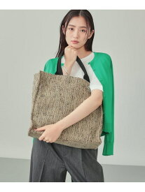 【SALE／37%OFF】【選べる柄バリエ】スクエアトートバッグ INDIVI インディヴィ バッグ トートバッグ ブラウン ブラック【RBA_E】【送料無料】[Rakuten Fashion]