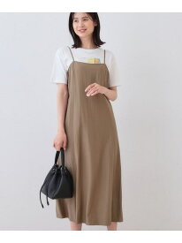 【SALE／30%OFF】ワッシャーキャミワンピース INDIVI インディヴィ ワンピース・ドレス その他のワンピース・ドレス ブラック【RBA_E】【送料無料】[Rakuten Fashion]