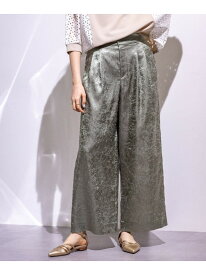 【SALE／70%OFF】【サスペンダー付き】2WAYクラッシュサテンパンツ INDIVI インディヴィ パンツ その他のパンツ ホワイト【RBA_E】【送料無料】[Rakuten Fashion]
