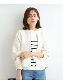 【SALE／52%OFF】【春の新作!/洗える/UVケア】シンプルブルゾン INDIVI インディヴィ ジャケット・アウター ブルゾン・ジャンパー ブラック ベージュ【RBA_E】【送料無料】[Rakuten Fashion]