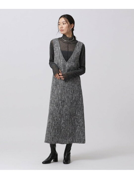 楽天市場】【SALE／60%OFF】カラーツィードワンピース GALLEST 