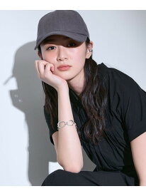【大人カジュアル/コットン混】ベーシックキャップ INDIVI インディヴィ 帽子 キャップ グレー[Rakuten Fashion]