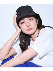 【SALE／5%OFF】【大人カジュアル/コットン混】バケットハット INDIVI インディヴィ 帽子 ハット ブラック グレー【RBA_E】【送料無料】[Rakuten Fashion]