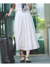 【SALE／60%OFF】【クールエアー素材/UVケア/セットアップ可能】エアリーフレアパンツ INDIVI インディヴィ パンツ その他のパンツ ブルー ホワイト ブラック【RBA_E】【送料無料】[Rakuten Fashion]