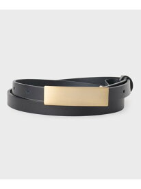 【SALE／55%OFF】プレートバックルベルト INDIVI インディヴィ ファッション雑貨 ベルト シルバー ゴールド【RBA_E】[Rakuten Fashion]