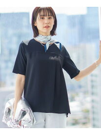 【着る日傘/SETUP可能】ビスチェレイヤード風トップス INDIVI インディヴィ トップス カットソー・Tシャツ ブラック ベージュ ブルー ネイビー【送料無料】[Rakuten Fashion]
