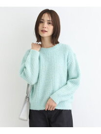 【SALE／40%OFF】【アルパカ混】エアリーカラーニット INDIVI インディヴィ トップス ニット グリーン レッド ブルー ネイビー【RBA_E】【送料無料】[Rakuten Fashion]