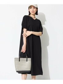 【撥水/UVケア/SETUP可能】軽量ベルト付きAラインワンピース INDIVI インディヴィ ワンピース・ドレス その他のワンピース・ドレス ベージュ ブラック ブルー【送料無料】[Rakuten Fashion]