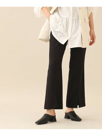 【SALE／60%OFF】スリットフレアパンツ【ウォッシャブル】 GALLEST インディヴィ パンツ その他のパンツ ブラック グレー グリーン ブルー【RBA_E】【送料無料】[Rakuten Fashion]