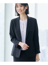 【通勤スーツ/洗える】ストレッチテーラードカラージャケット INDIVI インディヴィ スーツ・フォーマル セットアップスーツ ブラック ネイビー【送料無料】[Rakuten Fashion]